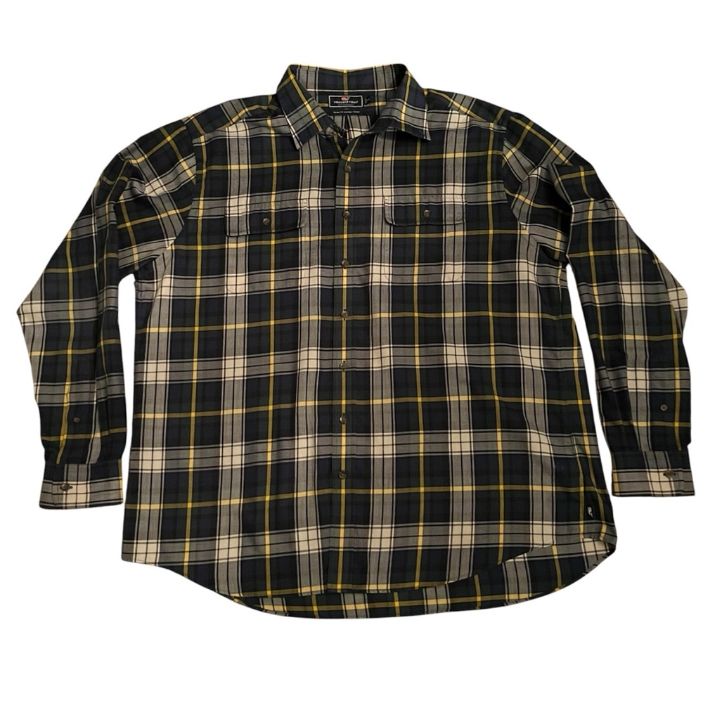 Vineyards Vines Slim Fit Crosby Shirt Plaid XXL‎